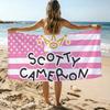 Fashion Print S-Scotty C-Cameron Towel Beach Towel Oversized Quick Dry Towel Absorbent Soft Swim Beachtowels For Men Women