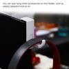Hot Headphone Holder Hanger Wall PC Monitor Stand Durable Earphone Accessories Headset Hanger PC Monitor Holder Stand 2 Colors