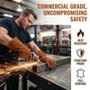 Wear-Resistant Welding Gloves Anti-Splash Insulating Welding Gloves  Welding Work