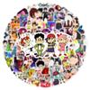 60PCS DAN DA DAN Cartoon Anime Stickers DIY Decoration PVC Waterproof Skateboard Notebook Graffiti Decals