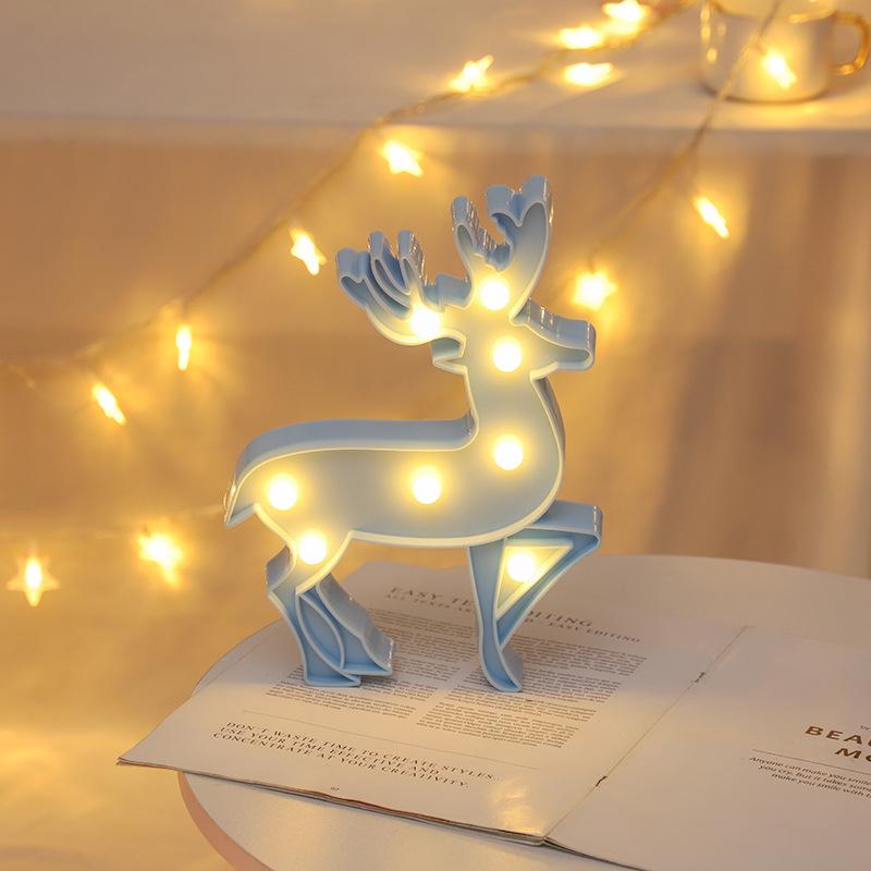 Swan, Cactus, Giraffe Shaped LED Night Light – Colorful Festival Decoration
