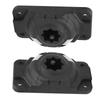 ABS Plastic Rod Holder Mount Base Slide Rail Accessories for Kayak Canoe Inflatable Boat