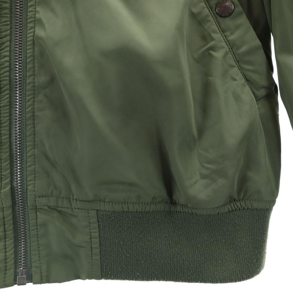 ALPHA INDUSTRIES INC MA-1 Flight Jacket M Khaki Men's Used