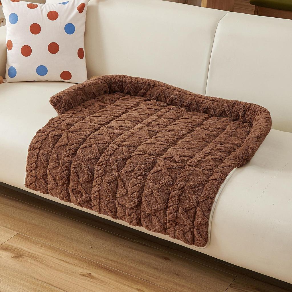 Thickened Anti-Scratch Pet Sofa Cushion: Non-Slip Nest & Mat for Cats and Dogs