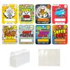8 Pcs Father's Day Money Holder Ornaments Cash Money Holder Card with Plastic Cover And Adhesive DIY Father's Day Appreciation Gift