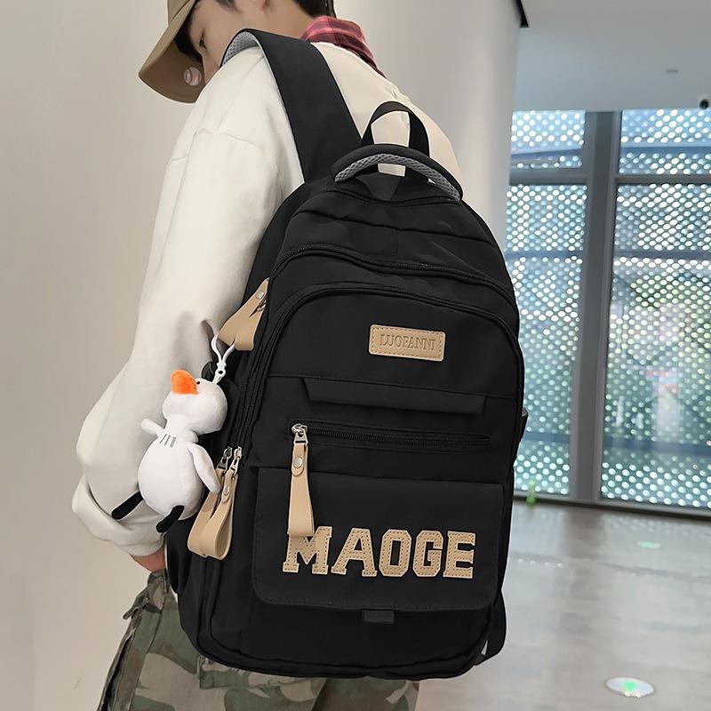School bag children elementary school students female junior high school students multi-layer male backpack high school students college students
