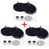 1Pair/3Pair NEW Round Snap Lock Shoelaces Without Ties Kids Flat Elastic Shoe Laces Adult Quick Shoelace Shoe Accessories