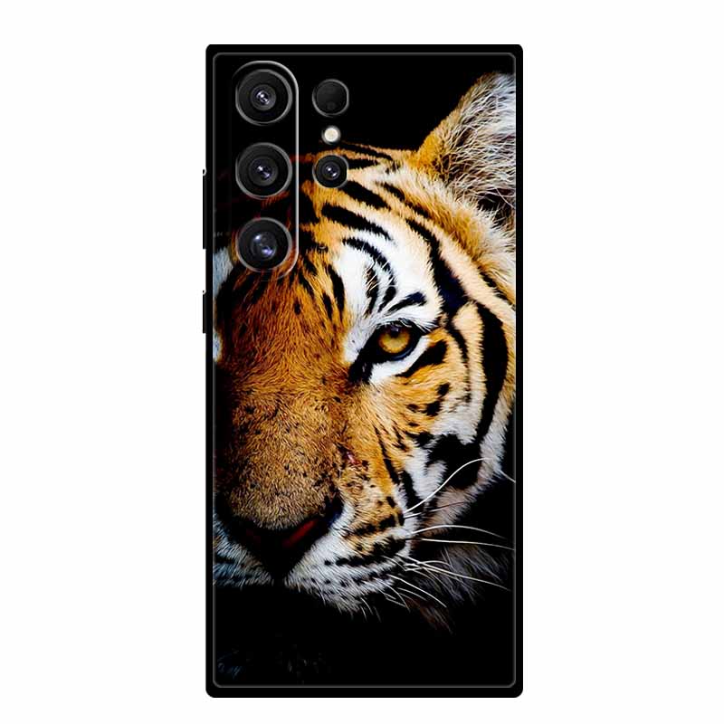 Animal Patterns Case For Samsung S26 S25 S24 Pro Phone Cover S23 FE S22 Plus Ultra Protector Bumper Galaxy S 25 Edge 26 24 23 22