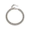Basic Twisted Silver Bracelet OTB122918QWW