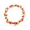 50Pcs Hawaiian Party Flower Garlands Color Garland Necklace Tropical Beach Party Decoration Props
