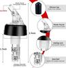 30 Ml Automatic Measured Bottle Pourer Spout Bottle Pourer Liquor Bottle Pourers Jigger Quick Spirit Measure Pourer