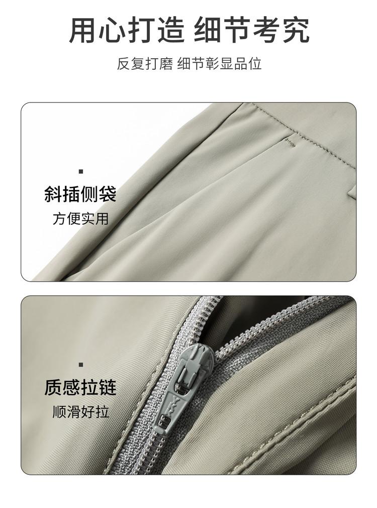 Instant Cooling & High Elasticity No Ironing: Spring/Summer Business Casual Pants for Men