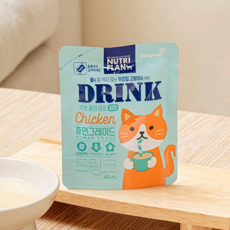 [Pet] Dongwon Nutriplan Drink 40 Ml Chicken