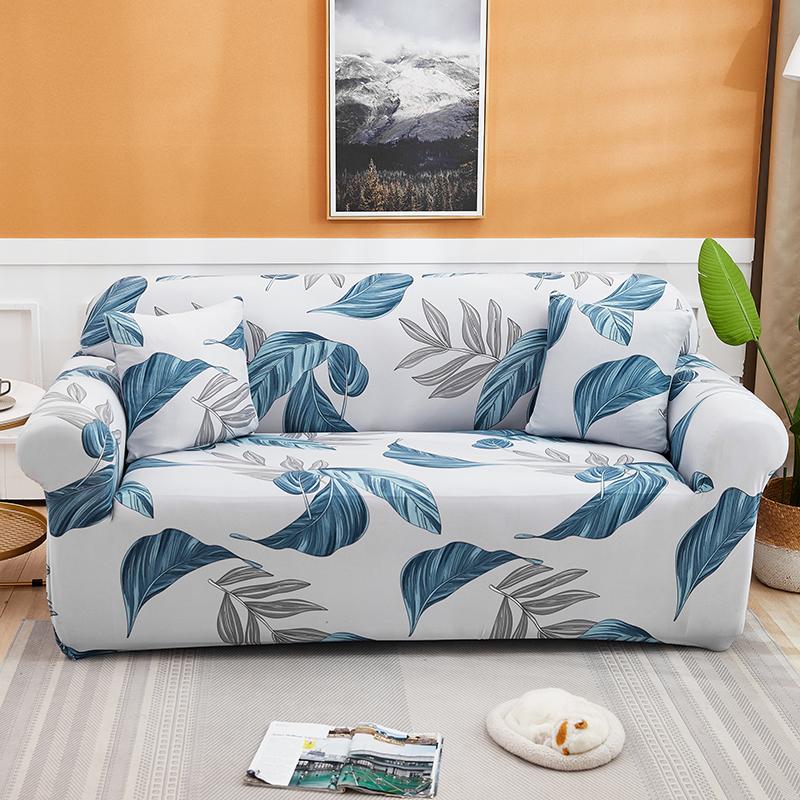 

Эластичные чехлы с цветочным принтом, эластичные чехлы для диванов для гостиной, угловой чехол для дивана, секционный чехол для кресла 1/2/3/4 сиденья 3-seater 190-230cm