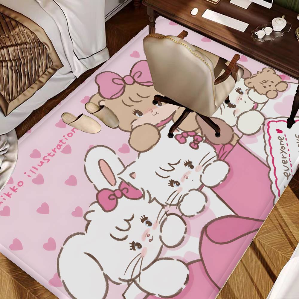 M-Mikko C-Characters Room Mats Cheaper Anti-slip Modern Living Room Balcony Printed Welcome Rug