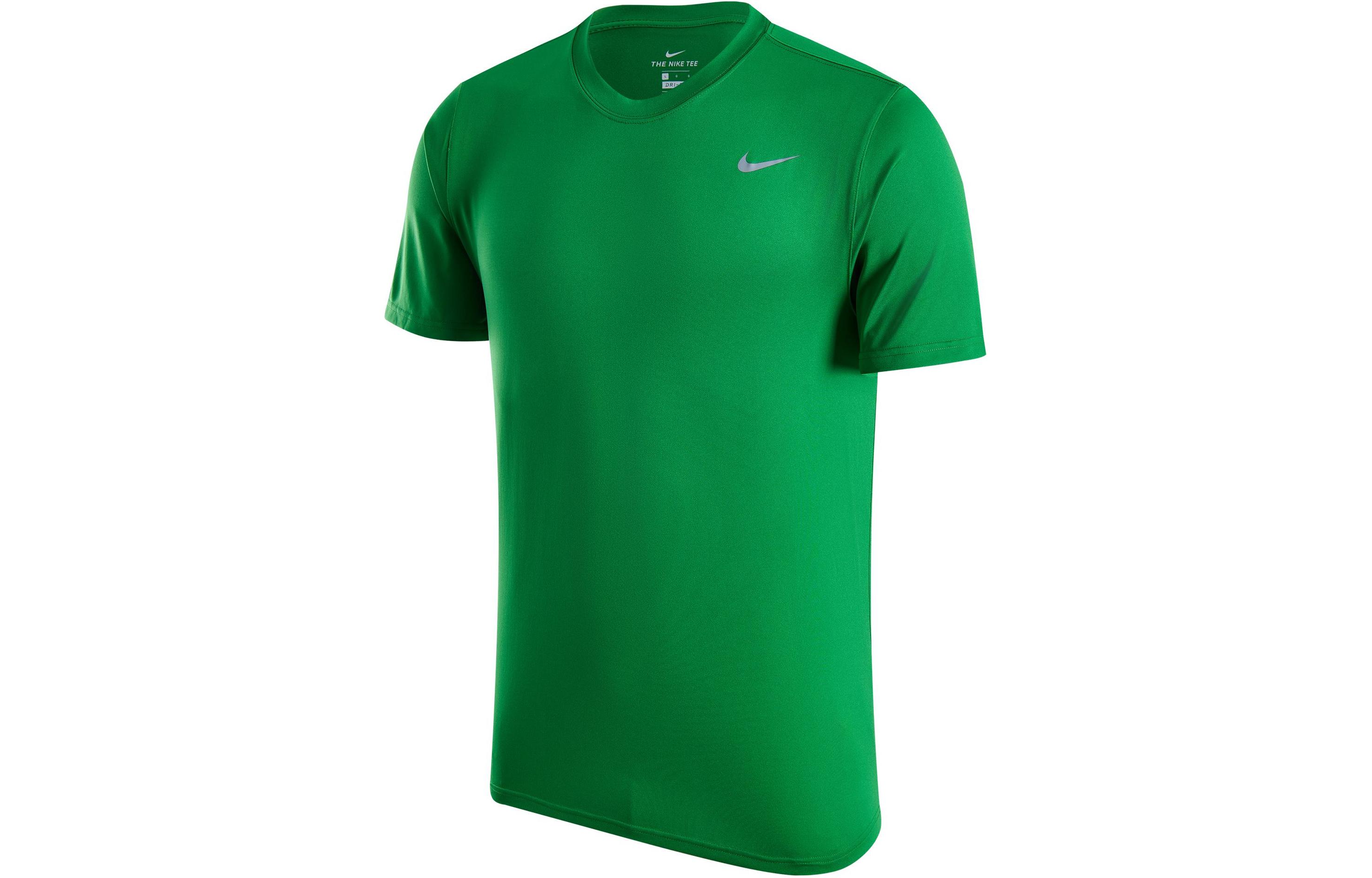 Nike T Shirt Men s Apple Green/Cool Gray HF0507-315 XXL