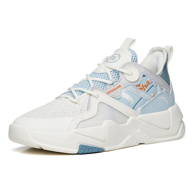 ANTA Life Collection Casual Shoes Men's Low Top Ivory White/Illusion Blue/Wall Gray 112238083-5