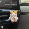 Tulip Car Air Freshener Bunny Ornament Car Vent Decoration Perfume Diffuser Stone Car Interior Fragrance