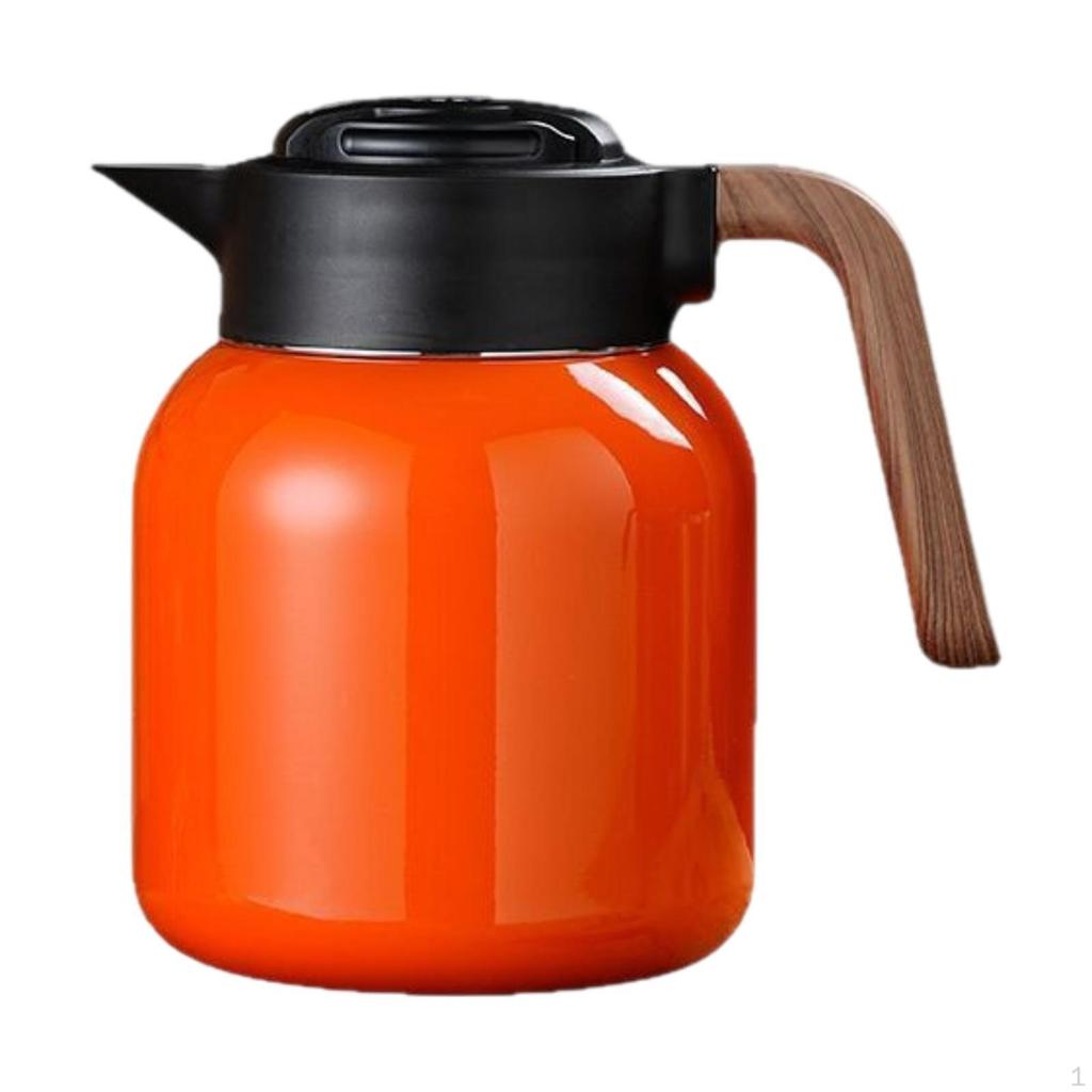 1200ml Coffee Carafe for Beverages, Portable Insulated Container Kitchen And Travel