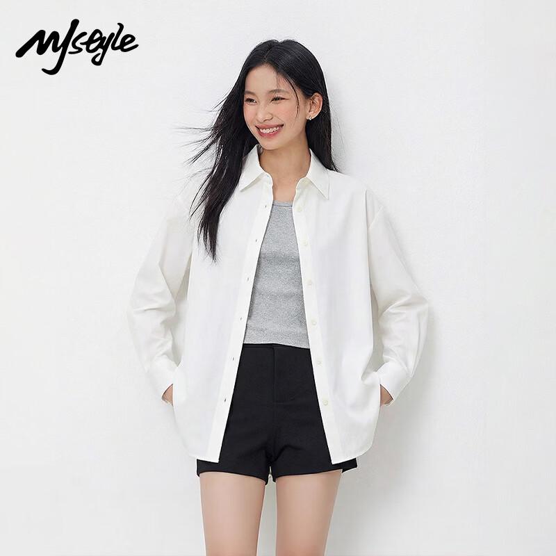 MJ STYLE Women's Ice Silk Long Sleeve Shirt
