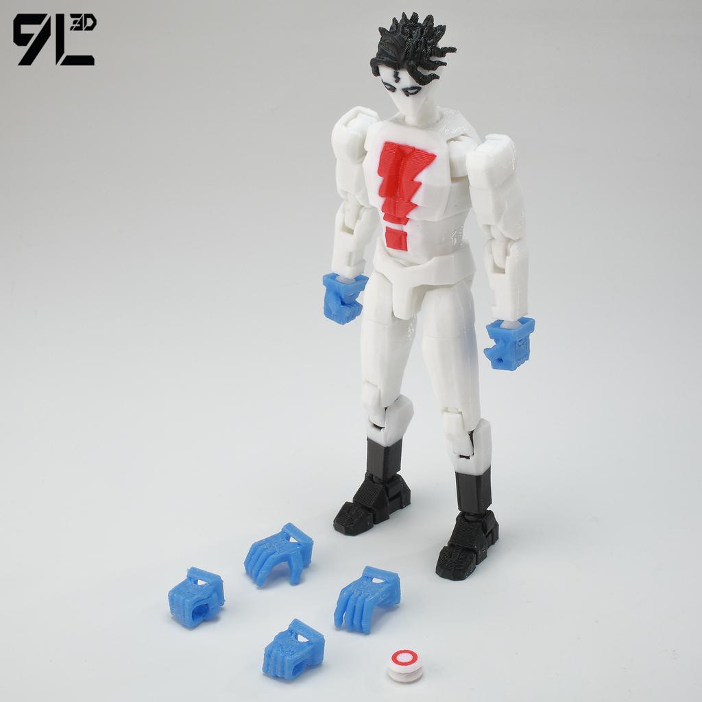 9L3D Dummy13 Horror Game Figure Realistic Anime Model Toys Articulated Joints Classic Collectible Desktop Ornament Surprise Gift