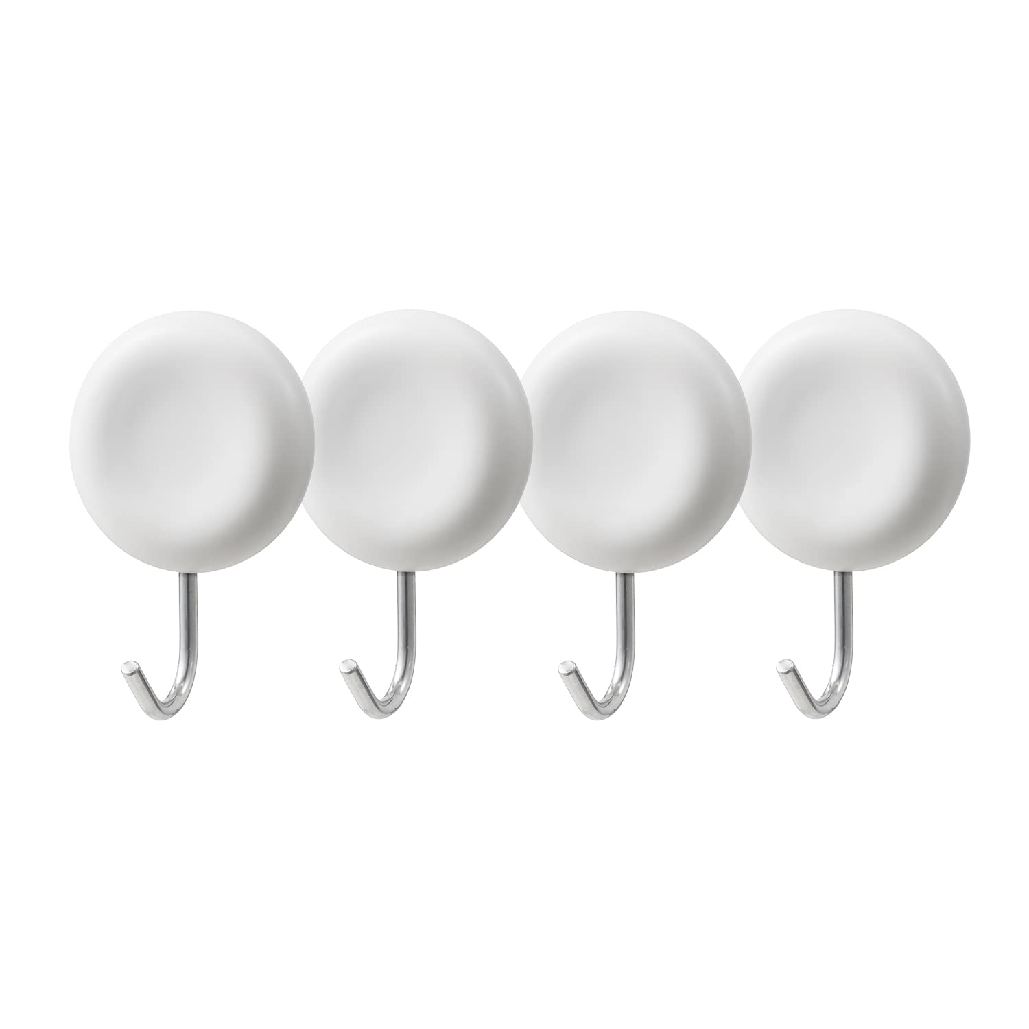 

Магнитный крючок для инструментов LEC, 4 шт., максимальный вес 1 кг, белый H00428 (Круглый) нагрузка: