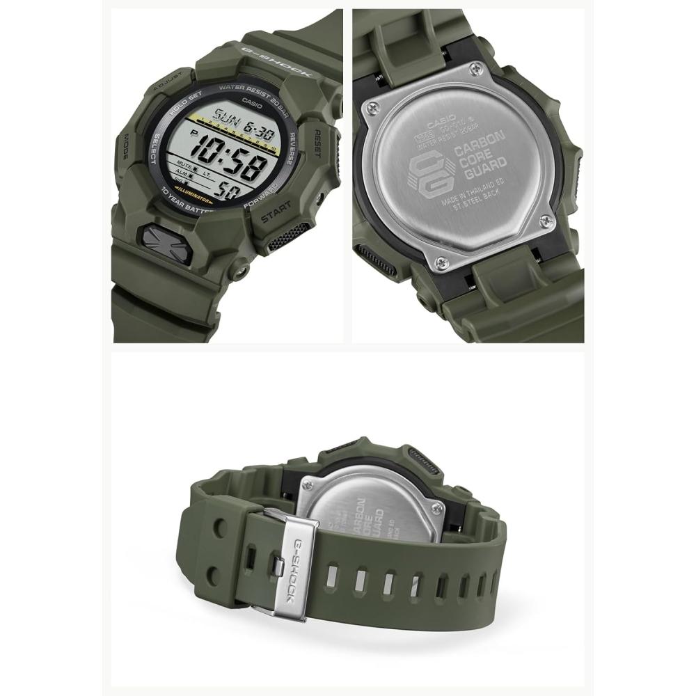 CaSio Men S G Shock lonG Life Battery Bio maSS plaStic Khaki Gd 010 3jf