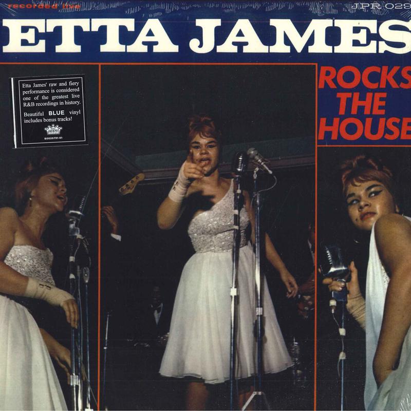 

LP Record ETTA JAMES - Etta James Rocks The House (Blue Vi JPR029 JACKPOT 2014 US Blues