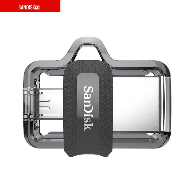 SanDisk DD3 256GB Micro-USB & USB 3.0 Dual Drive OTG Flash Drive