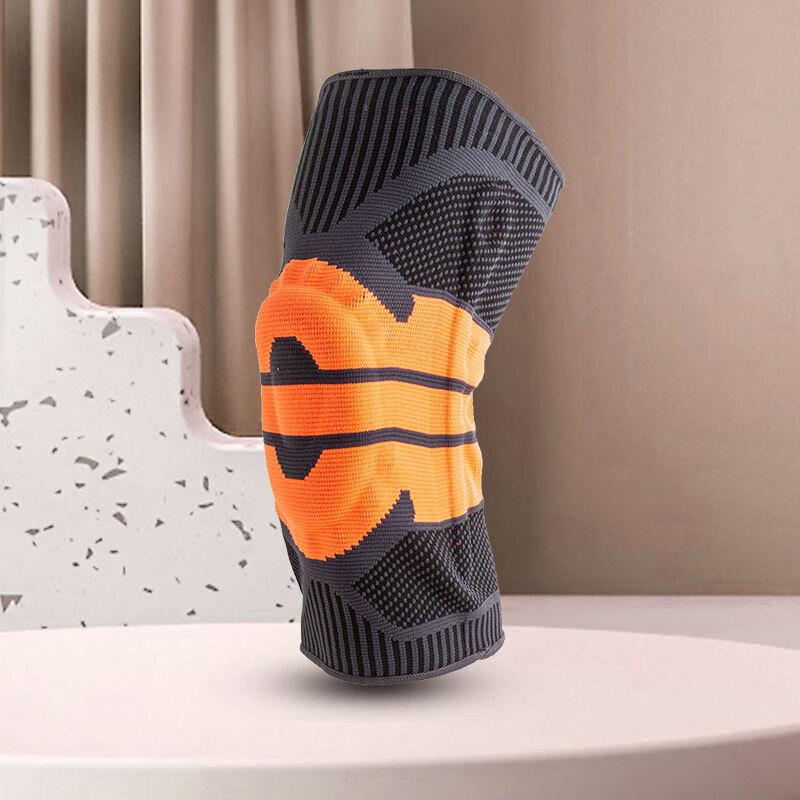 

Sports Knee Brace with Silicone Anti-Collision and Meniscus Support