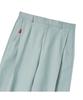 BEYOND CLOSET [Collection Line] Archive Double Face Fabric Stitch Detail Cotton Pants Sky Blue