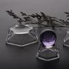 Volley Ball Soccer Transparent Glass Acrylic Display Stand Sphere Holder Pedestal Crystal Ball Base