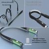 Portable LED Neck Reading Lamp with Eye Protection & USB Charging