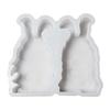 Bunnies Statue Silicone Candle Molds for Candle Soap Home Decoration Animal Shape Silicone Candle Molds for Epoxy Resin