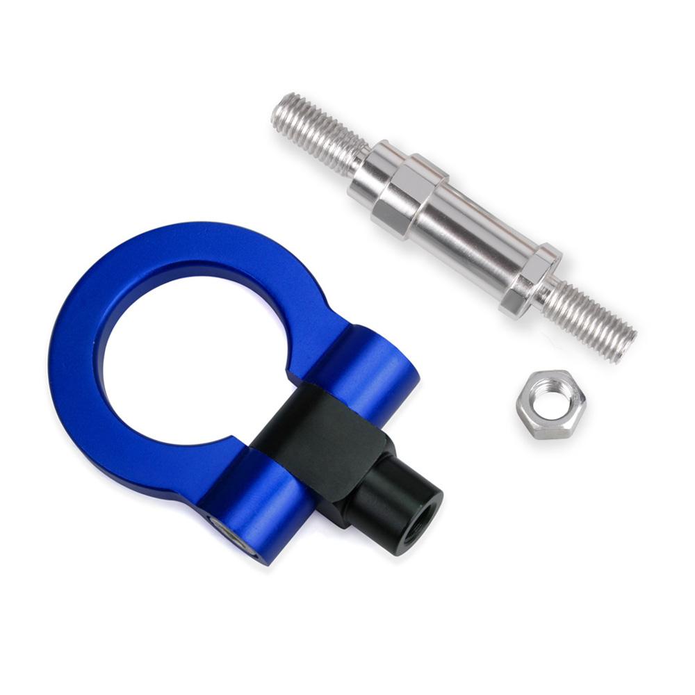 RASTP-Racing Car Billet Aluminum Screw-On Front Auto Tow HooK Ring Kit for Honda FIT 2004 RS-TH008-3