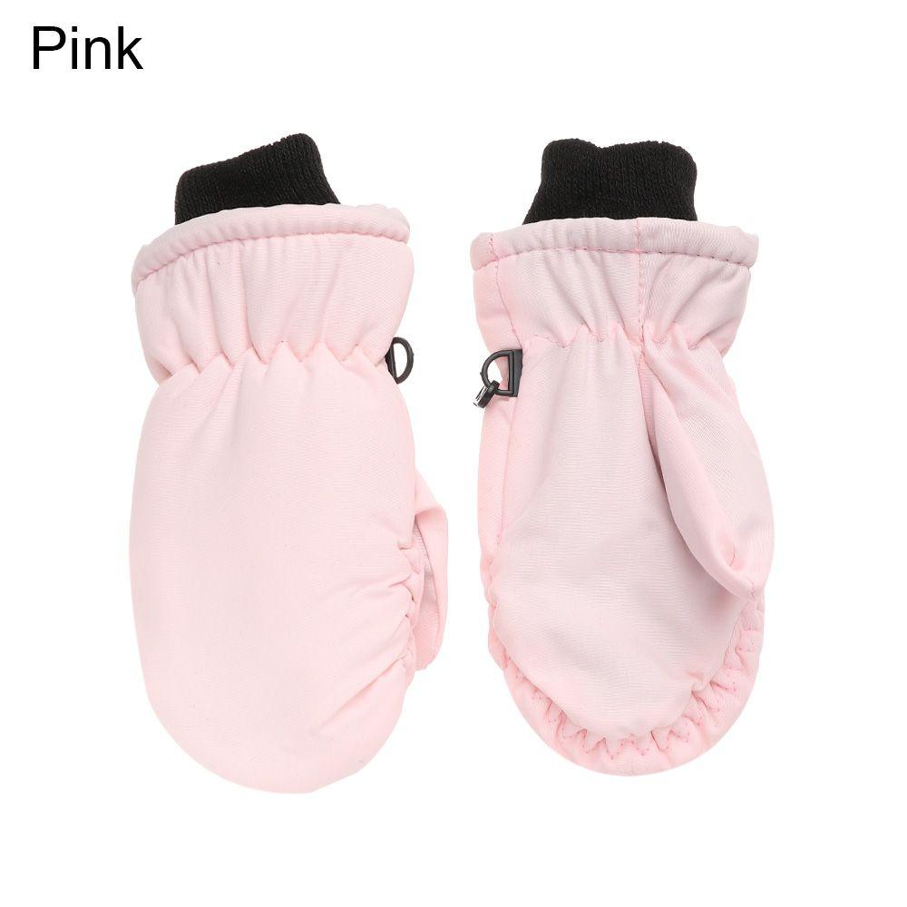 Must Thicken Warm Windproof Waterproof Children Ski Gloves Snow Snowboard Long-sleeved Mitten
