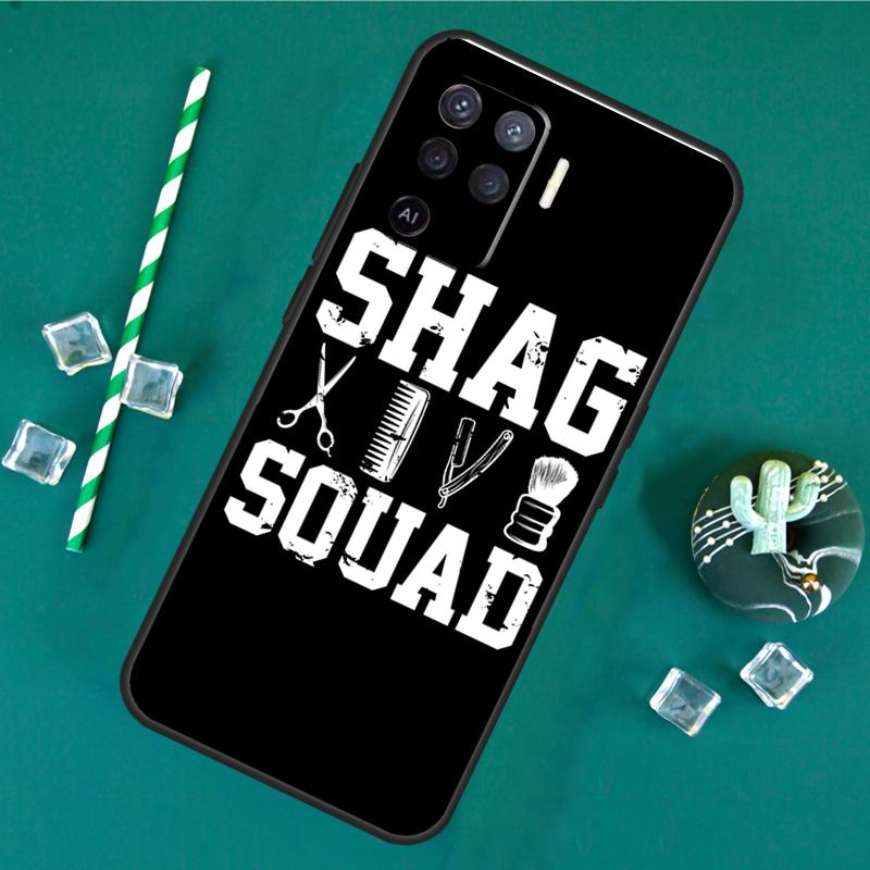 Hairdresser Barber Scissors Phone Case For Oppo A18 A38 A58 A78 A98 A40 A60 A80 A91 A15 A17 A74 A94 A54 A57S A16 A76 A96