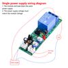 0-24Hours Adjustable Cycle Timer Delay on/Off Switch Power Supply Relay Shield DC 5V 12V 24V Timer Delay Relay Module with Cable Relays 5