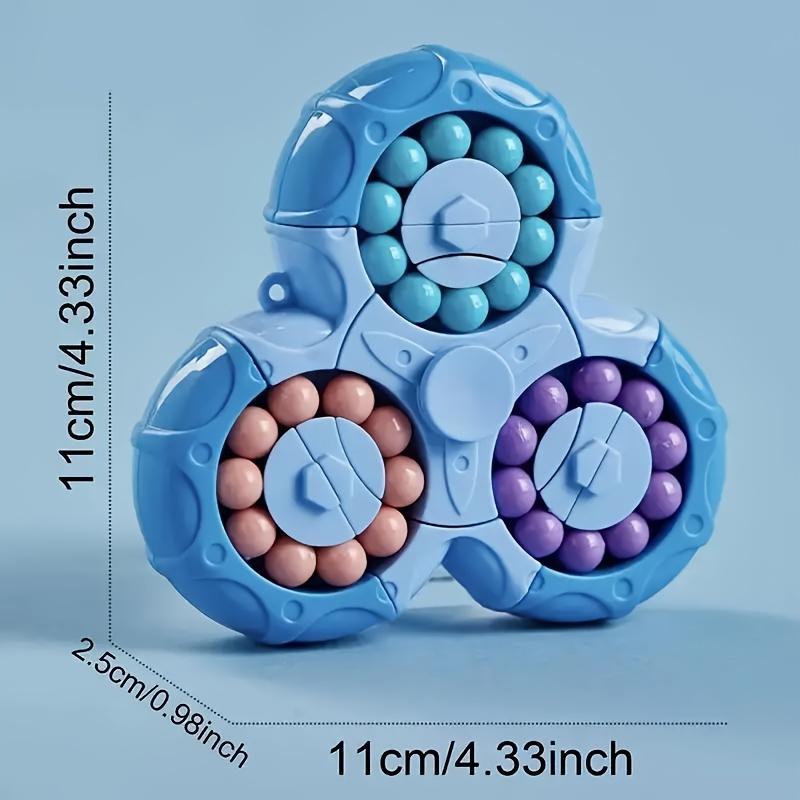 Six-sided Magic Bean Puzzle Toy for Children Ages 3+ - Enhances Focus, Imagination, and Fine Motor Skills | The Perfect Finger-Twisting Game To