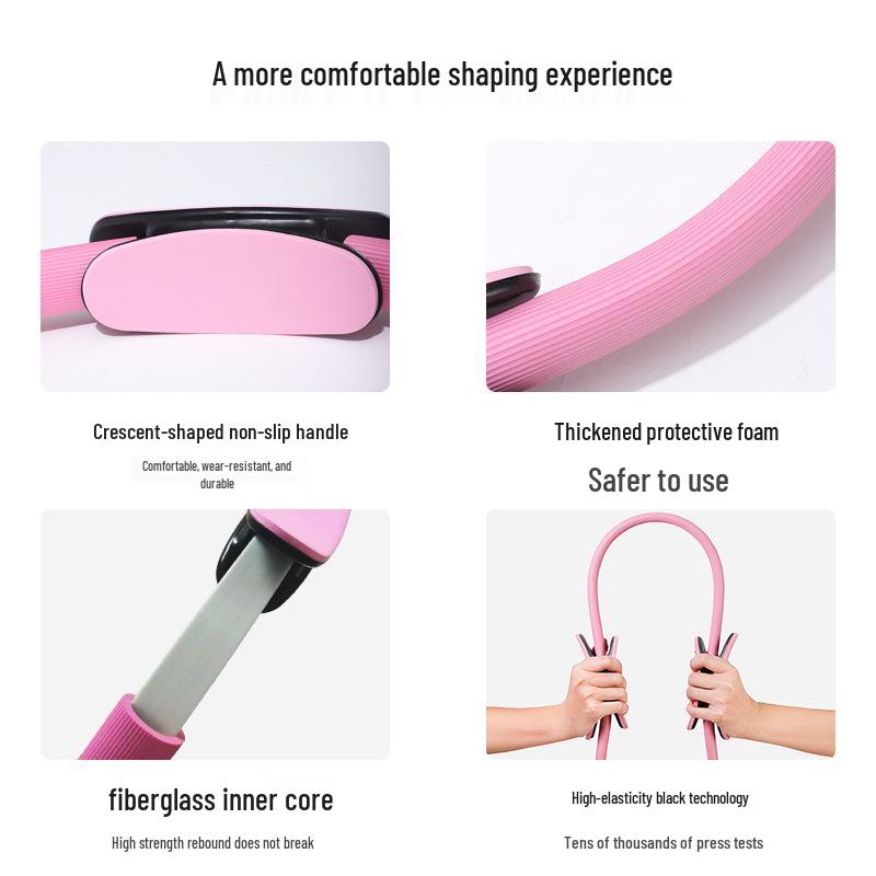 Pilates Yoga Resistance Ring - Fitness Body Shaper & Slimming Magic Circle
