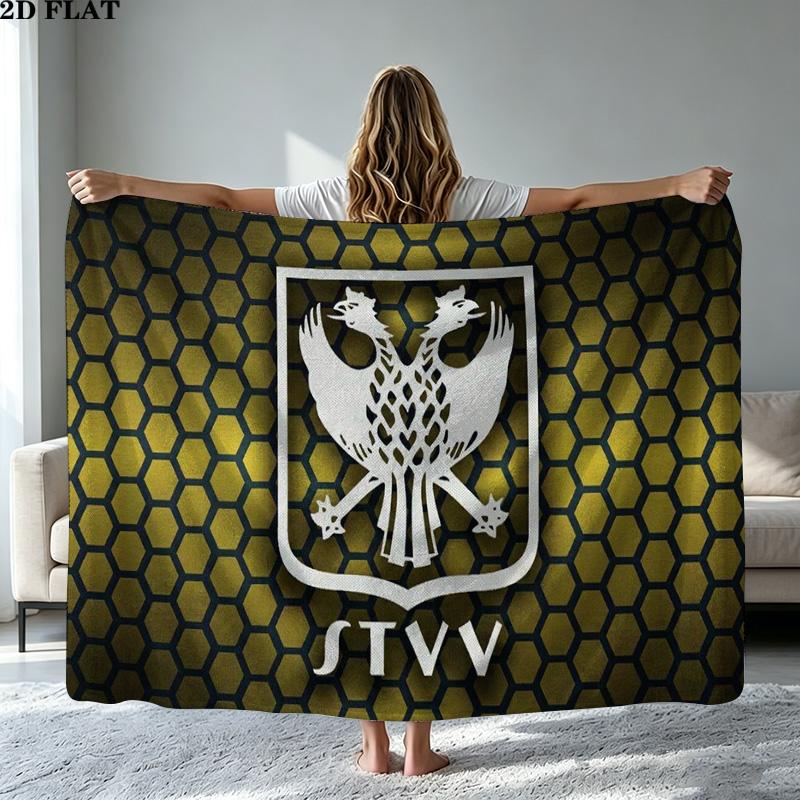 Sint-Truidense VV Print Flanelldecke Hohe Qualität Warm Bequem Decke für Alle Jahreszeiten Perfekt für Geschenke Heimdekoration