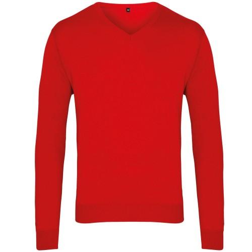 Premier Mens V-Neck Knitted Sweater