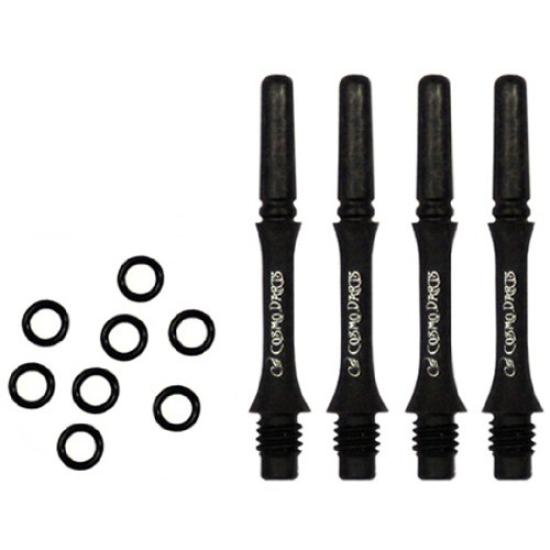 Cosmodarts Fit Shaft Carbon Slim Lock C black 2