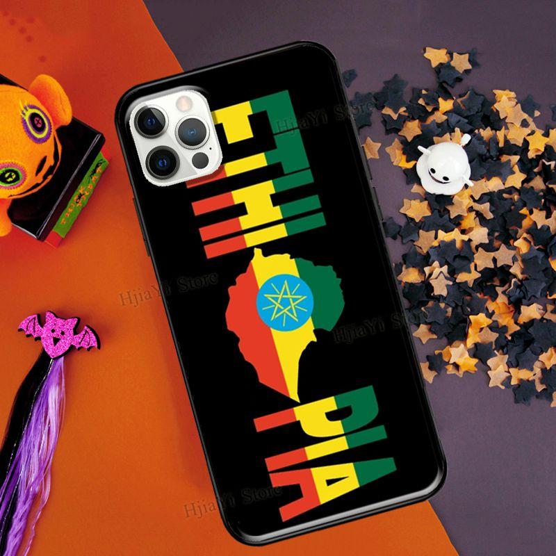 Ethiopia Flag For iPhone 11 Pro Max XS 8 7 Plus SE 2020 X XR Case For iPhone 13 12 Pro Max Mini Coque