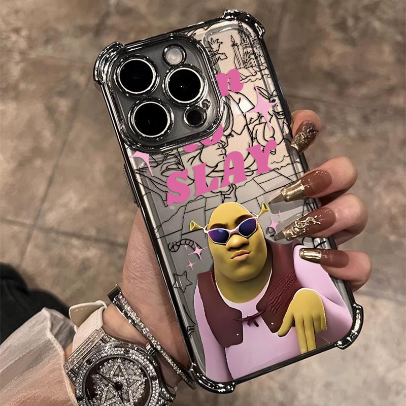 Funny Movie Shreks Phone Case For Xiaomi Redmi A7 15 A3 15C 14C K50 A1 Note 15 14 13 12 12s Pro Plus 4G 5G Anti Fall Airbag