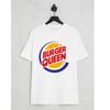 Burger Queen Lustiges Retro Grafik T-Shirt