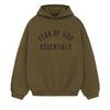 2024FW Essentials Geprägter Schwerer Fleece-Hoodie