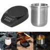 Mini Coffee Scale Electronic Coffee Bean Scale Palm Size Timing Weighing Scale Home Kitchen Tool Coffee Bar Tools Accessories