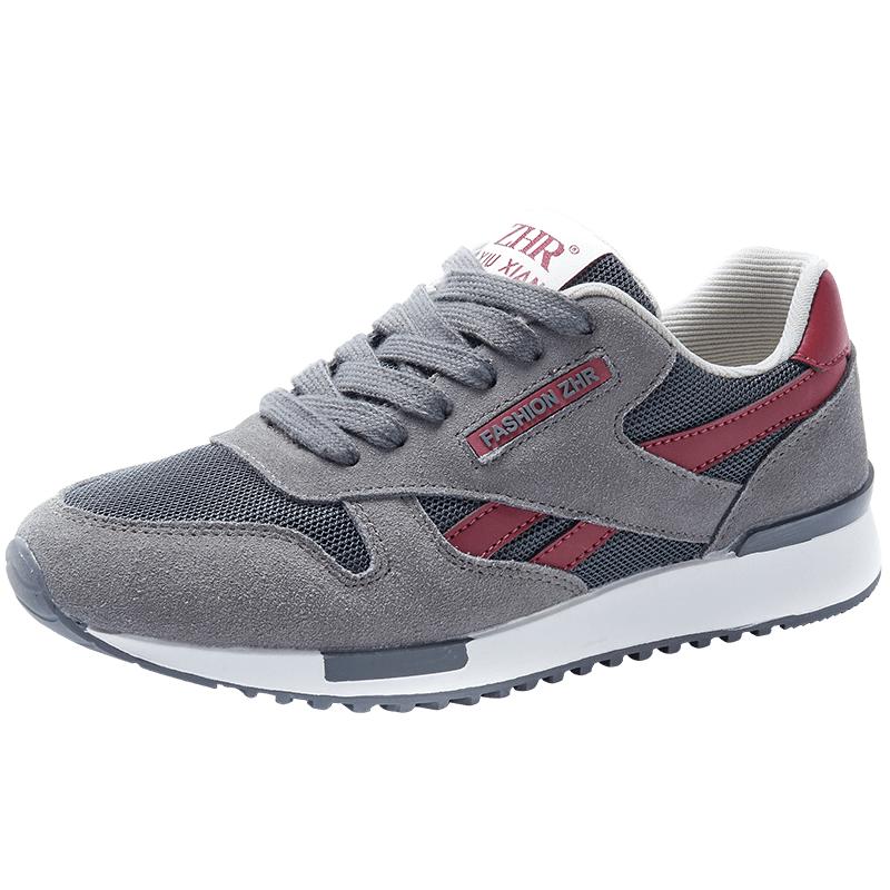 ZHR AK60 Women s Color-Block Leather Casual Sneakers 35