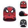 Spider-Man Kinder Baumwoll Baseballkappe mit Stickerei Sonnenhut für Outdoor-Spiel und Sonnenschutz
